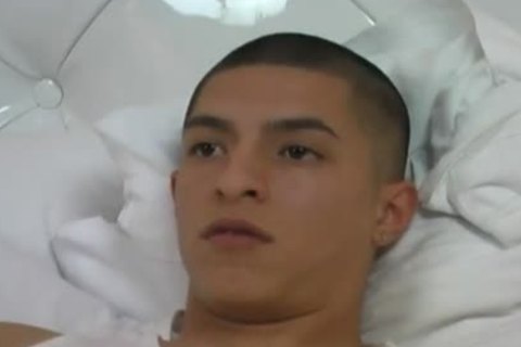 stroking On bed With White Socks On