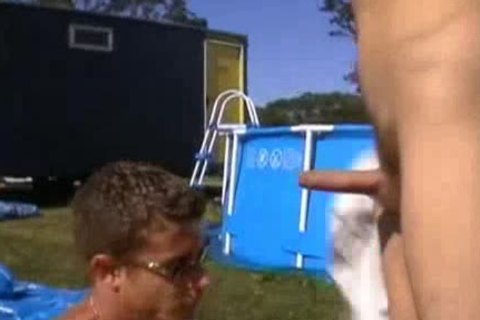 UK /Scally lads bareback Campers Delight (Scene two)