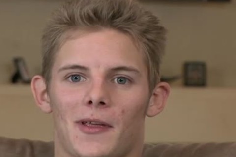 Mario Costa Gapes His taut White arsehole