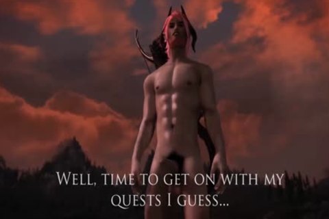 A Serious Social Commentary On What It Is Like Playing A Sex Modded Skyrim