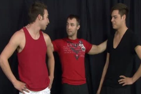 Three juicy weenies nailing Hard