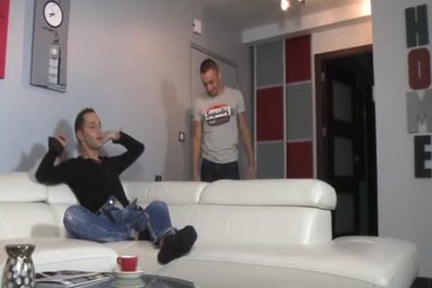 Two young French guys Sodomize Each Other Hard