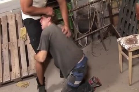 raw hammer Hunk anal soaked