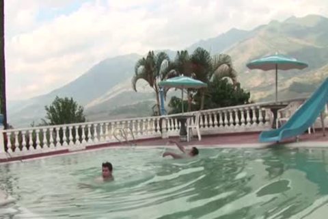 Two hot teens Sodomize Outside jointly