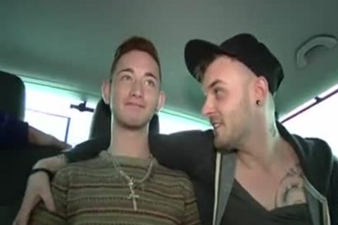 2 males bang one more Lad From The Streets