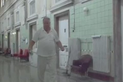 nice-looking older man Enjoys Wellness