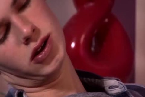 Hung twink Drake Law Getting team-slammed Hard By McKensie Cross