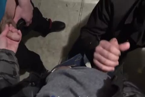 unprotected Foursome At The Parking Lot