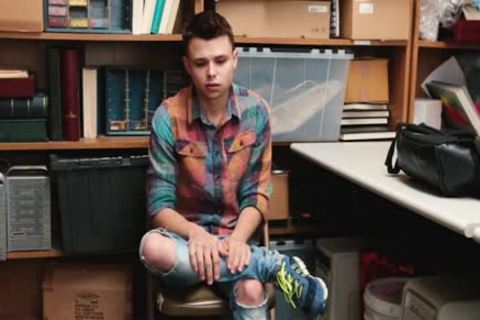 GayShoplifter - twink Shoplifter boy Barebacked By Security Guard