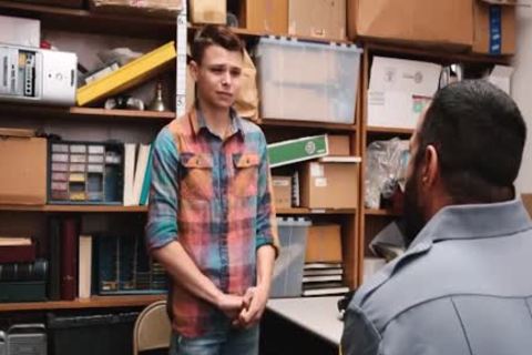 Bear Cop raw anal bangs raw A teen Criminal sexy anal Tushy hole As A Lesson