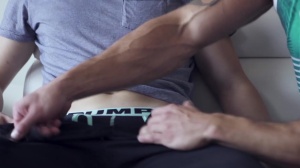 The Ghost - Ryan bangs & Bellamy Bradley Facial nail