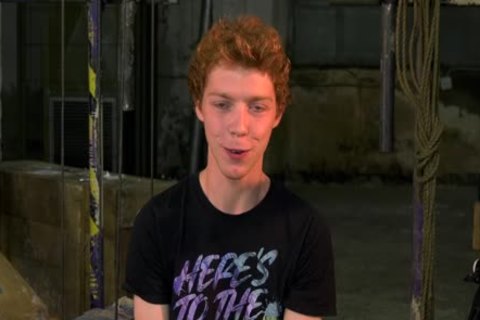 Ginger twink Submits To bondage And nipp torment