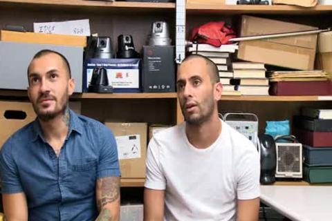 Two slutty Latino Pervs receives nailed bare By Security Officer