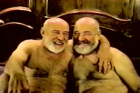 No Introduction Necessary Two gorgeous bulky grandad In Action