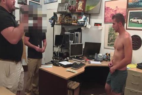 gay PAWN - young straight blonde man Has gay three-some For Bail specie