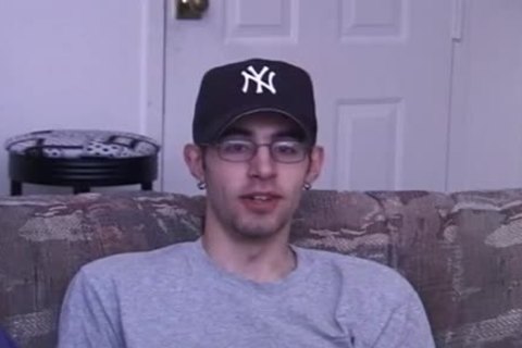 Nerdy teen gets His yummy chocolate hole poked