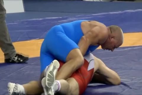 daddy men Wrestling, Two slutty Daddies Go At It