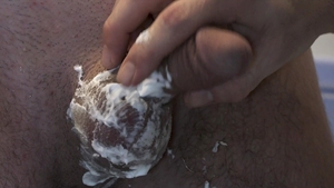 FamilyDick.com - Brayden Wolf kissing each other in shower