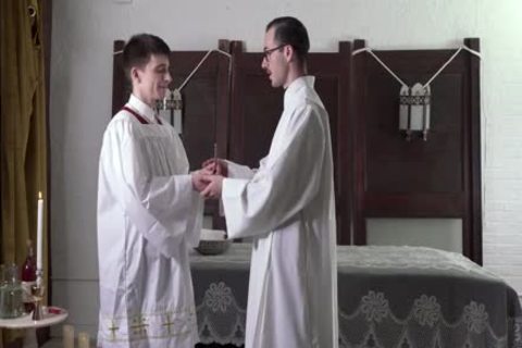 Felix O'Dair & Father Fiore -  Altar teen Training