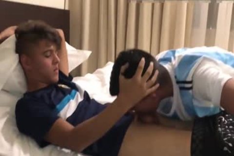 Latino non-professional threesome