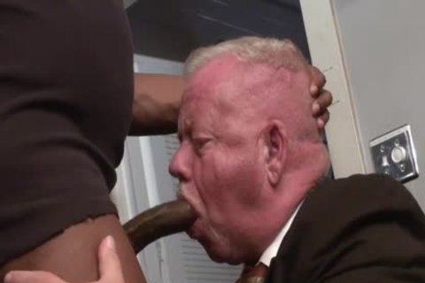 enormous dark penis pound delicious older man