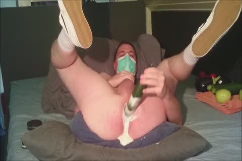 teen Stuffs His Creamy butthole
