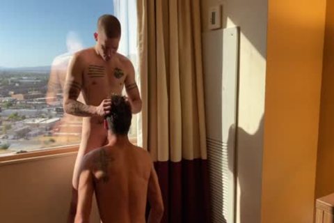 Dillon Anderson pounds Elliot Finn