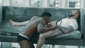 NoirMale.com: Liam Cyber alongside Rocco Steele rimjob