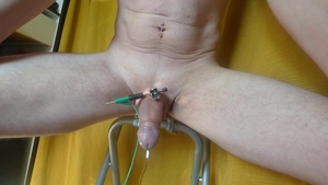 E-Stim dick Pins Electrodes sperm Ejac