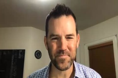 daddy man stroking On web camera