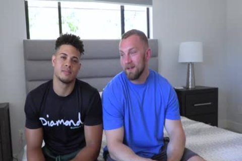 Alpha Male Bryce Goes unrepining For Channing's large ramrod