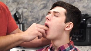 FamilyDick.com: Weird Greg Mckeon stroking bouncing on cock