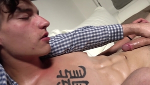 EastBoys - Hairless Johny Walsh jerking big dick