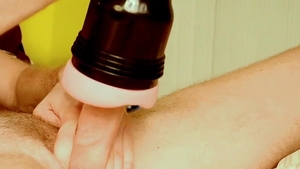 FetishMen - Inked Cal Parker finds pleasure in nailing