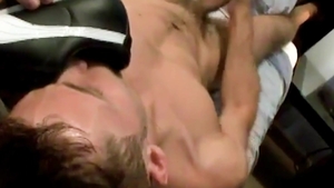 DirtyBoySociety - Hairy Ethan Storm fingering in the bed