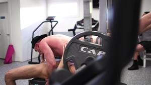 Modern-Day Sins: Gym Equipment Helps with Face-Fucking