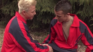 Intense Blond-on-Dark Twinks