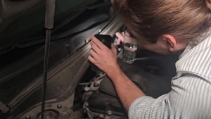 AmateurGayPOV: Popping His Oil Change Cherry