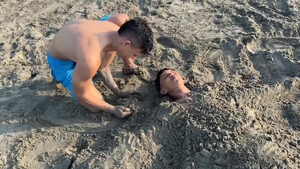 Beachy Fun, Sun, Sand, and Mitch's Handjob Secrets